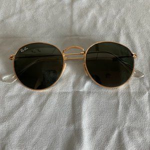 RAY BAN ROUND METAL SUNGLASSES *AUTHENTIC WITH CASE INCLUDED* (FREE SHPPING!)
